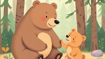 Тато ведмідь і малюк