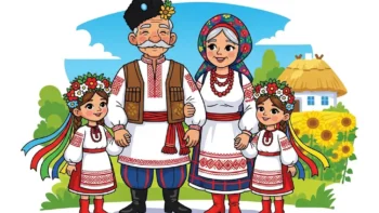 Про дідову і бабину дочку - українська народна казка